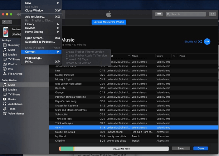 How to convert M4A to MP3 with Apple Music